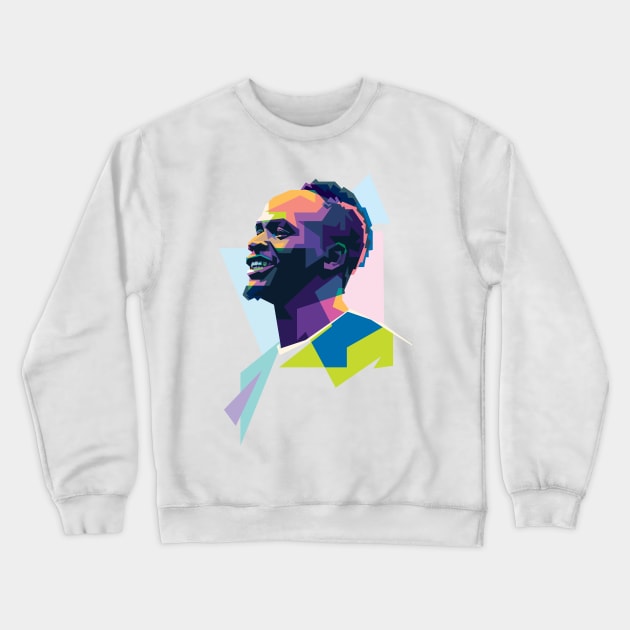 Sadio Mane in WPAP V1 Crewneck Sweatshirt by can.beastar